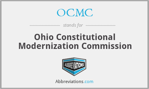 OCMC - Ohio Constitutional Modernization Commission
