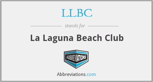 LLBC - La Laguna Beach Club