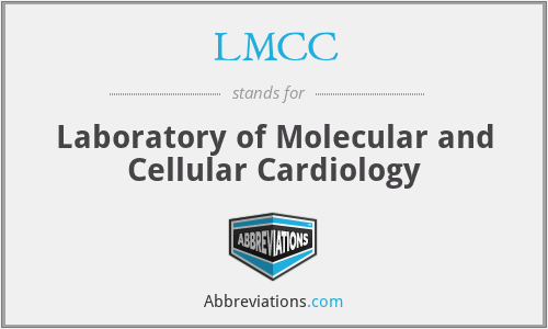 LMCC - Laboratory of Molecular and Cellular Cardiology