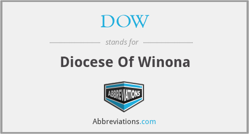 DOW - Diocese Of Winona