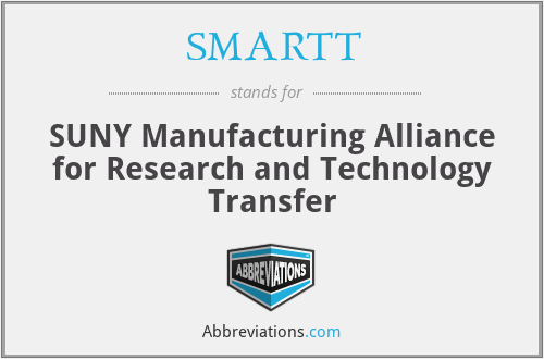 SMARTT - SUNY Manufacturing Alliance for Research and Technology Transfer