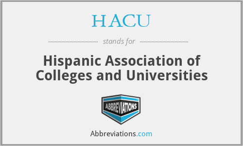 HACU - Hispanic Association of Colleges and Universities