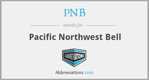 PNB - Pacific Northwest Bell