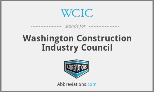 WCIC - Washington Construction Industry Council