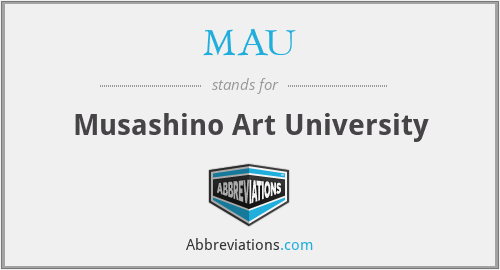 MAU - Musashino Art University