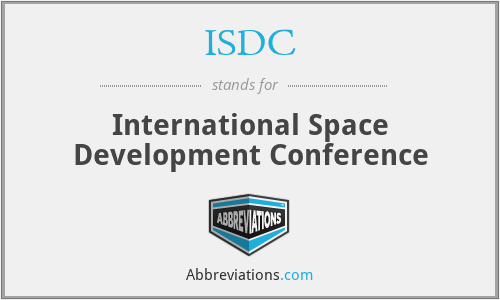 ISDC - International Space Development Conference