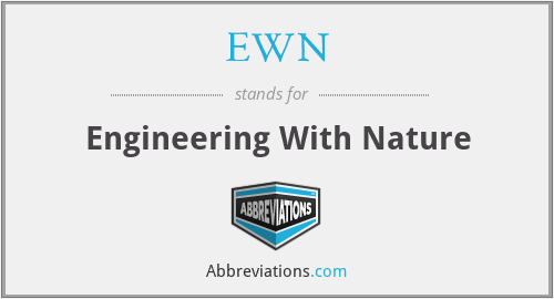 EWN - Engineering With Nature