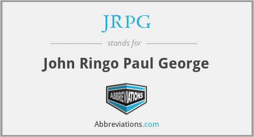 JRPG - John Ringo Paul George