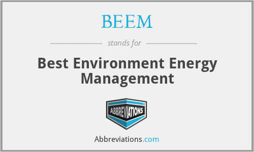 BEEM - Best Environment Energy Management