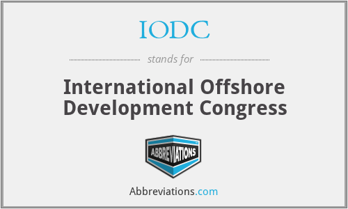 IODC - International Offshore Development Congress