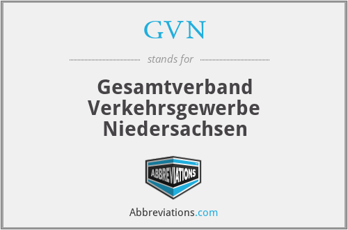 GVN - Gesamtverband Verkehrsgewerbe Niedersachsen