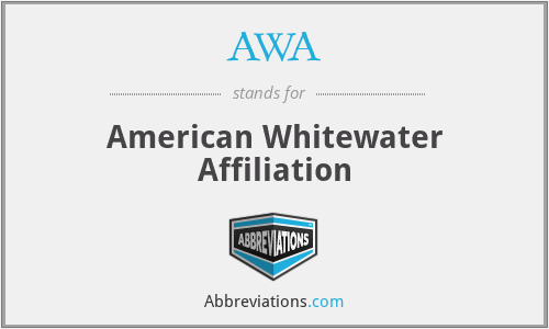 AWA - American Whitewater Affiliation
