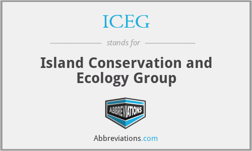 ICEG - Island Conservation and Ecology Group