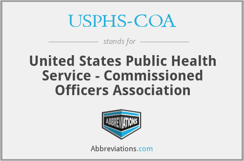 USPHS-COA - United States Public Health Service - Commissioned Officers Association