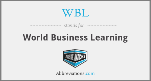 WBL - World Business Learning