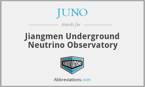 JUNO - Jiangmen Underground Neutrino Observatory