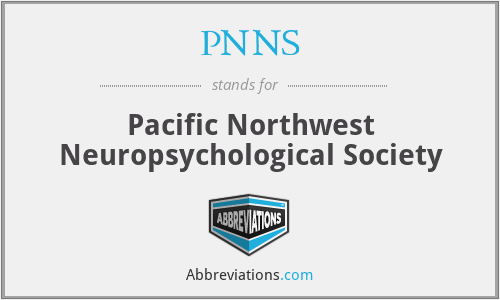 PNNS - Pacific Northwest Neuropsychological Society