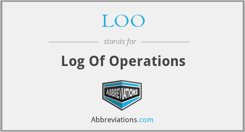 LOO - Log Of Operations