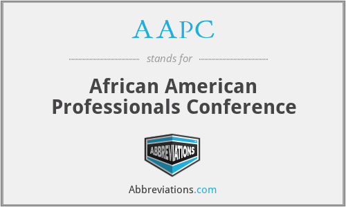 AAPC - African American Professionals Conference