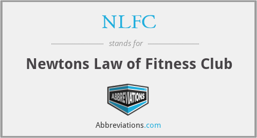 NLFC - Newtons Law of Fitness Club