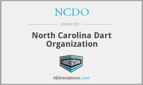 NCDO - North Carolina Dart Organization