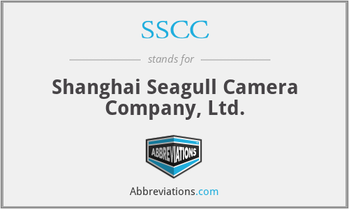 SSCC - Shanghai Seagull Camera Company, Ltd.
