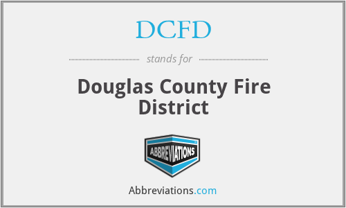 DCFD - Douglas County Fire District
