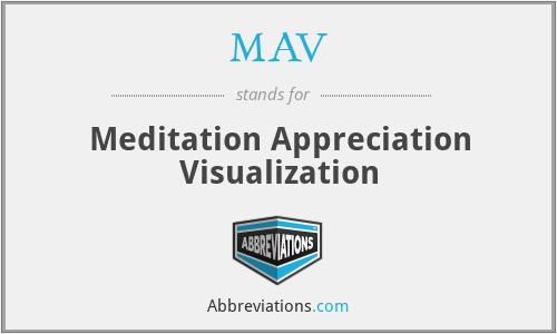 MAV - Meditation Appreciation Visualization