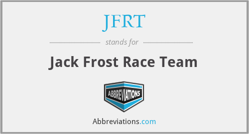 JFRT - Jack Frost Race Team