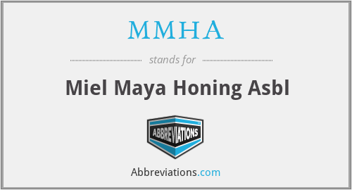 MMHA - Miel Maya Honing Asbl