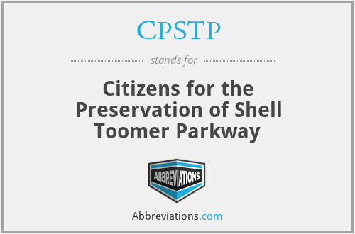 CPSTP - Citizens for the Preservation of Shell Toomer Parkway
