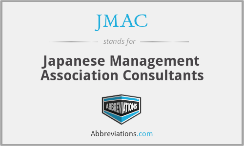 JMAC - Japanese Management Association Consultants