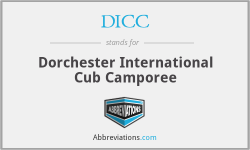 DICC - Dorchester International Cub Camporee