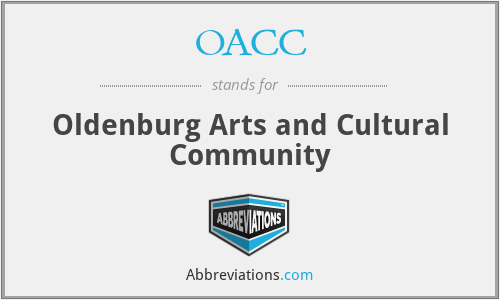 OACC - Oldenburg Arts and Cultural Community