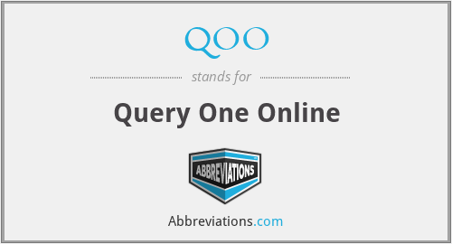 QOO - Query One Online