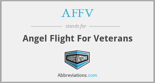 AFFV - Angel Flight For Veterans