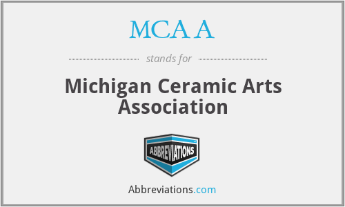 MCAA - Michigan Ceramic Arts Association