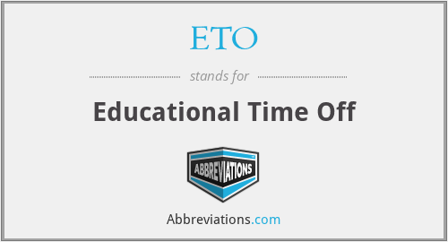 ETO - Educational Time Off