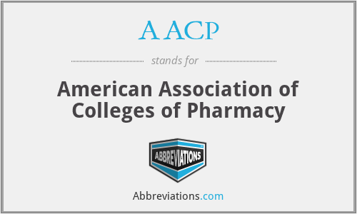 AACP - American Association of Colleges of Pharmacy