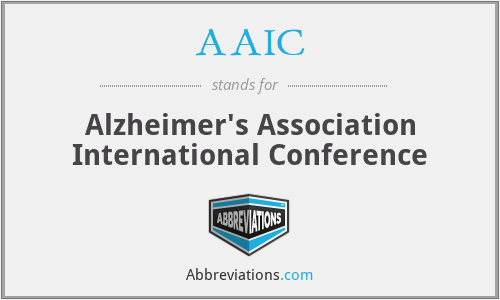 AAIC - Alzheimer's Association International Conference
