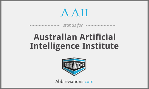 AAII - Australian Artificial Intelligence Institute