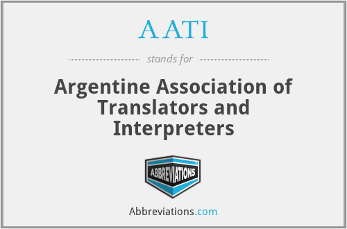AATI - Argentine Association of Translators and Interpreters