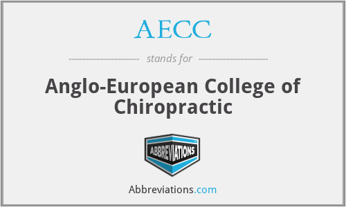 AECC - Anglo-European College of Chiropractic