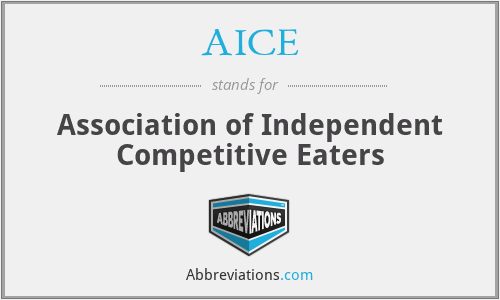 AICE - Association of Independent Competitive Eaters