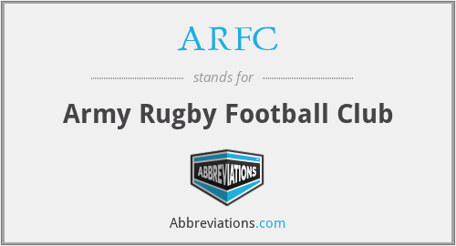 ARFC - Army Rugby Football Club