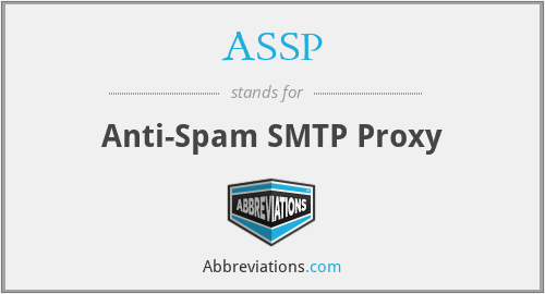 ASSP - Anti-Spam SMTP Proxy