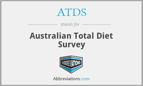 ATDS - Australian Total Diet Survey