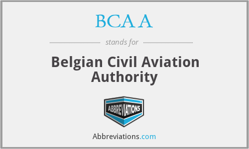 BCAA - Belgian Civil Aviation Authority