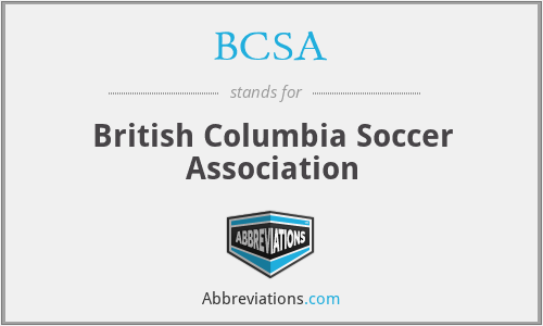 BCSA - British Columbia Soccer Association