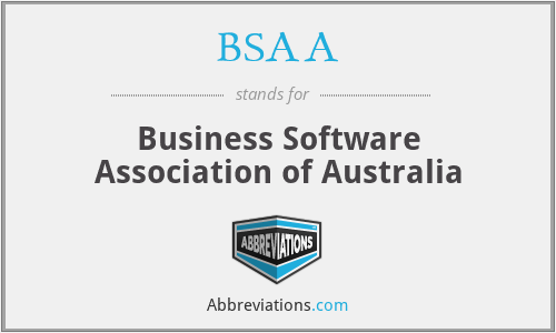 BSAA - Business Software Association of Australia